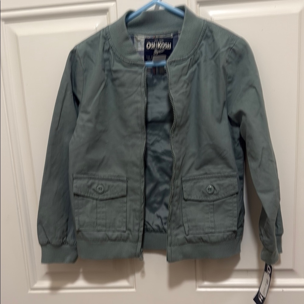 OshKosh B'gosh Green Puffer Coat Lightweight Design